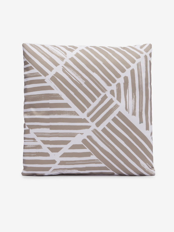 Kaemingk Fehér és barna színű Kaemingk kültéri ülőpárna