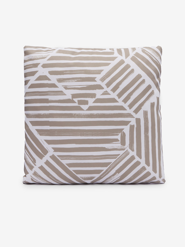 Kaemingk Fehér és barna színű Kaemingk kültéri ülőpárna