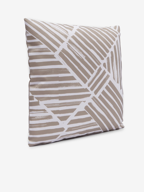 Kaemingk Fehér és barna színű Kaemingk kültéri ülőpárna