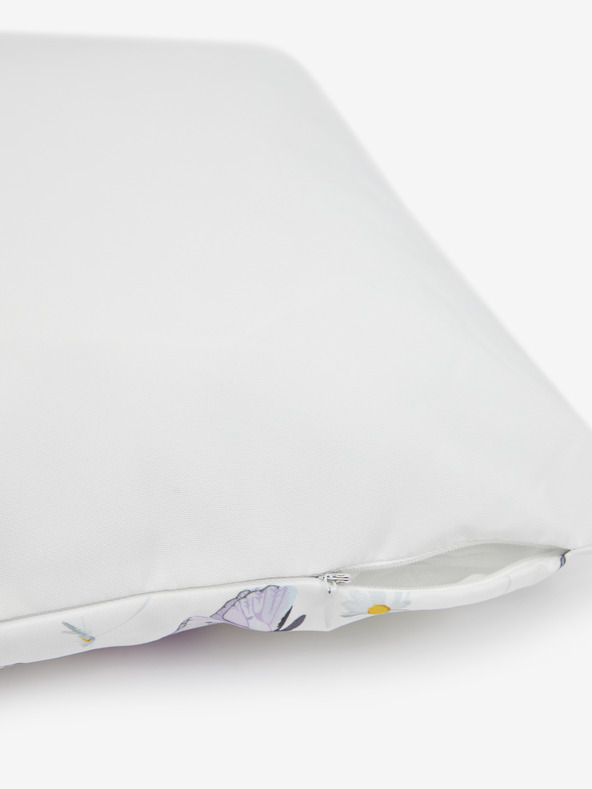 Kaemingk Fehér kültéri párna Kaemingk motívummal