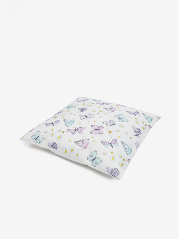 Kaemingk Fehér kültéri párna Kaemingk motívummal