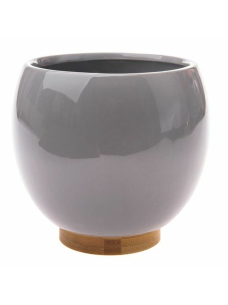 Casa de Engel Kerámia virágcserép-borító, szürke, 0/8