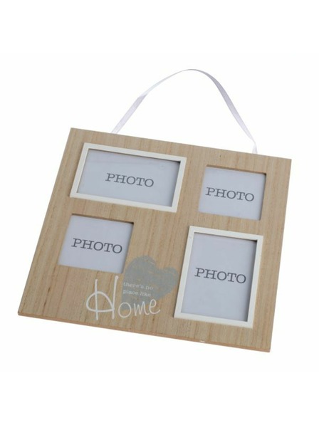 Casa de Engel Fából készült képkeret 4 fényképhez, 6/12