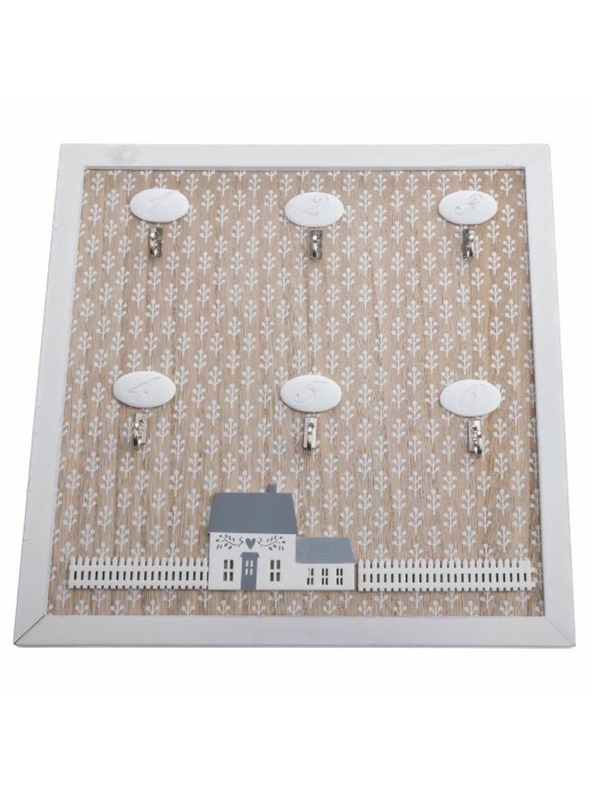 Casa de Engel Fából készült kulcstartó, 6 kampó, 2/8