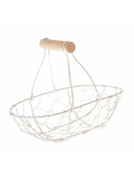 Casa de Engel Fém kosár, fehér, 0/80