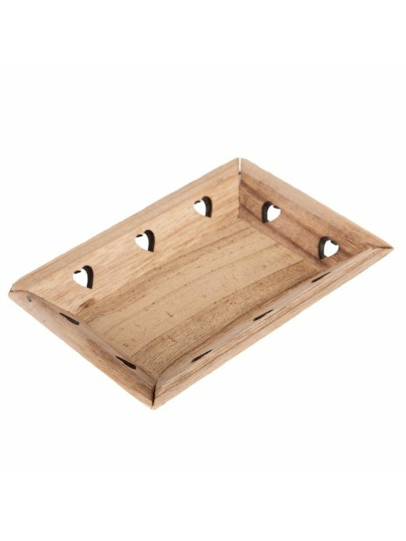 Casa de Engel Fa tálca szívecskékkel, 0/144