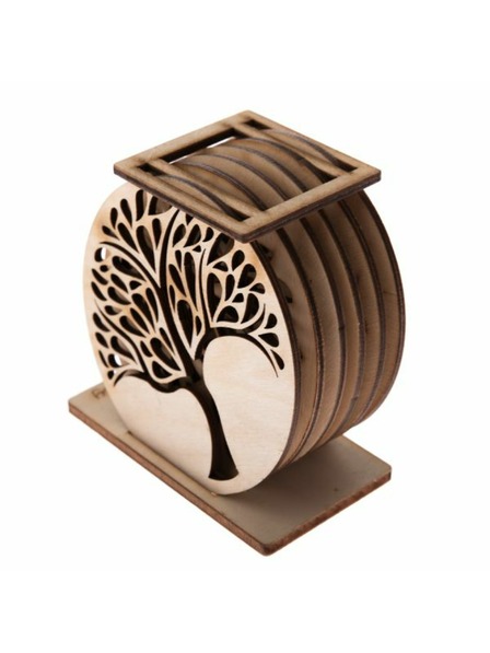 Casa de Engel Fa poháralátétek - 6 db-os szett, 0/40