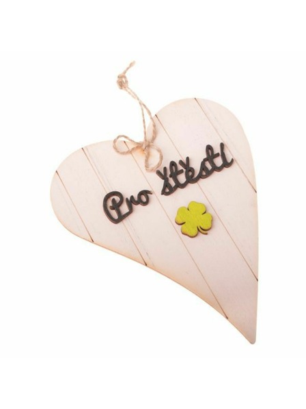 Casa de Engel Fa akasztós szívecske felirattal (CZ), 0/100