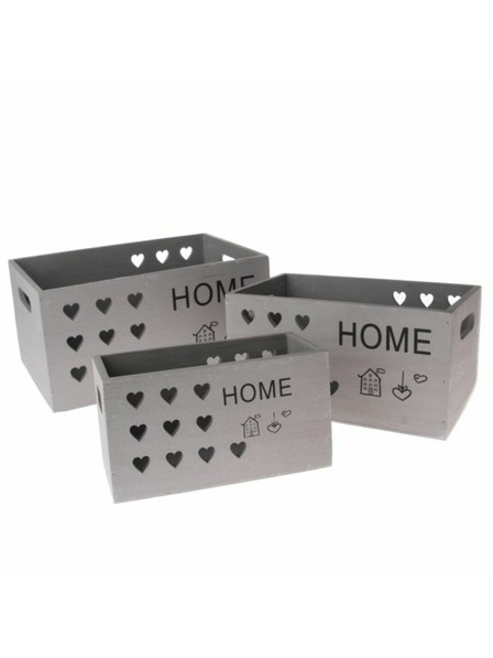 Casa de Engel Fa láda - 3 darabos készlet, 0/8