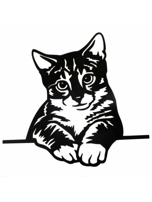 Casa de Engel Fali fa dekoráció - macska, 0/25