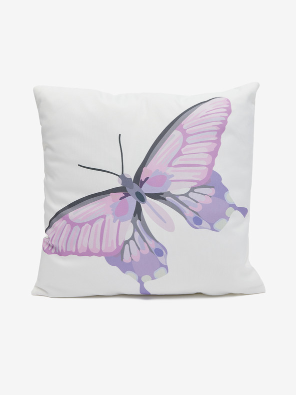 Kaemingk Fehér kültéri párna Kaemingk motívummal