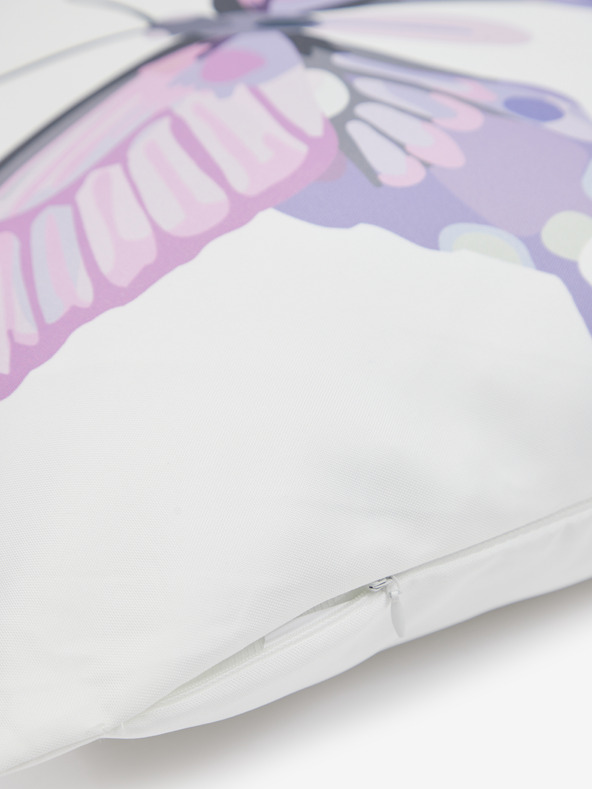 Kaemingk Fehér kültéri párna Kaemingk motívummal