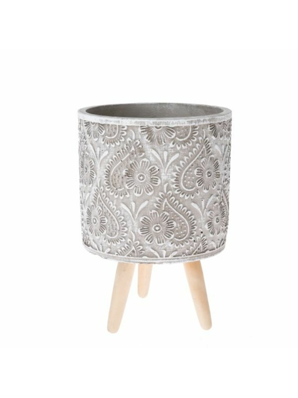 Casa de Engel Beton virágtartó lábakkal, 0/12