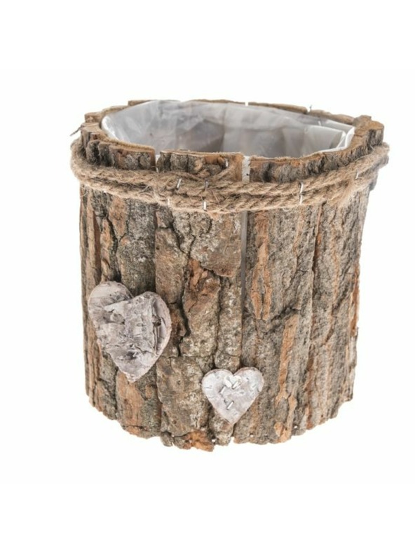 Casa de Engel Fa virágcserép tartó PVC-vel, 0/24