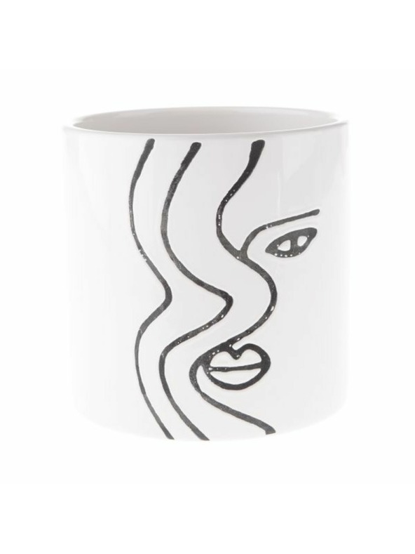 Casa de Engel Kerámia virágcserép arccal, 3/36