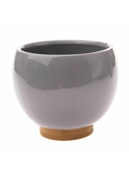 Casa de Engel Szürke kerámia virágcserép tartó, 0/18