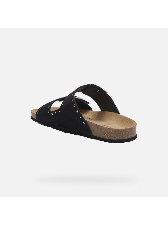 Geox Fekete Geox Brionia R női papucs