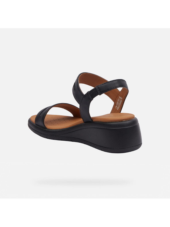 Geox Fekete Geox Meliconia női szandál