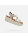 Geox Krém Geox Xand 2.2S női szandál