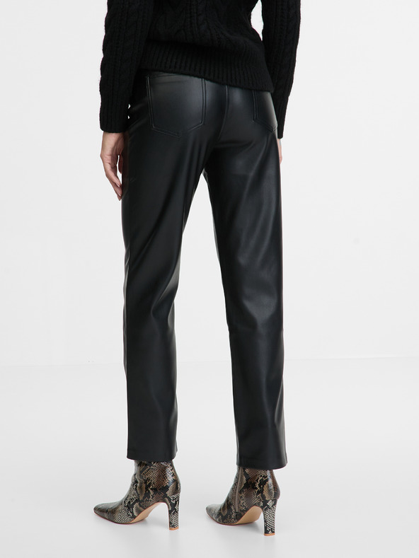 Orsay ORSAY barna műbőr női nadrág