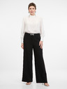 Orsay ORSAY fekete női széles szárú nadrág