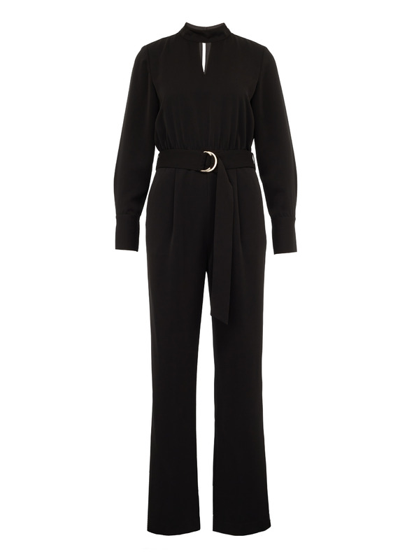 Orsay Orsay fekete női hosszú ujjú overál