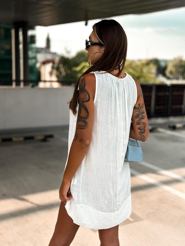 Edoti DLR106 Női mini ruha - rózsaszín OTHER