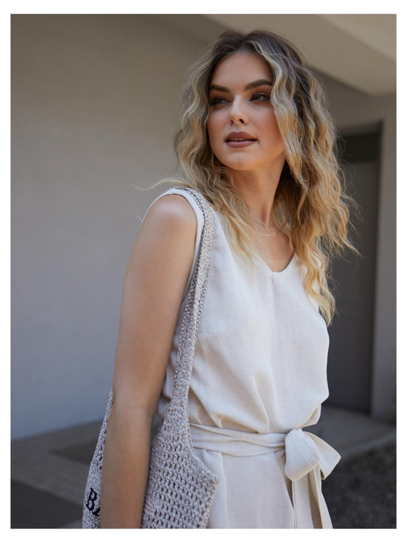 Edoti DLR106 Női mini ruha - rózsaszín OTHER