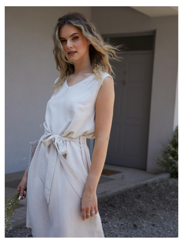 Edoti DLR106 Női mini ruha - rózsaszín OTHER