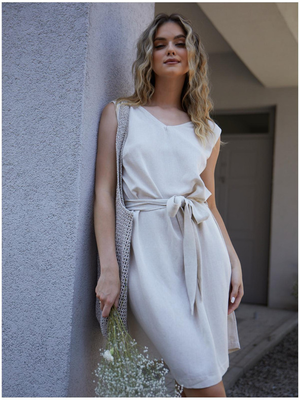 Edoti DLR106 Női mini ruha - rózsaszín OTHER