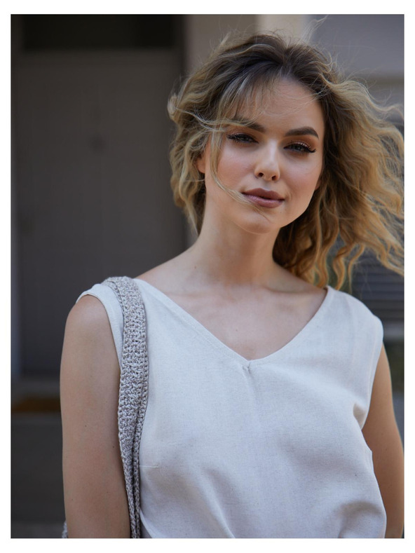 Edoti DLR106 Női mini ruha - rózsaszín OTHER