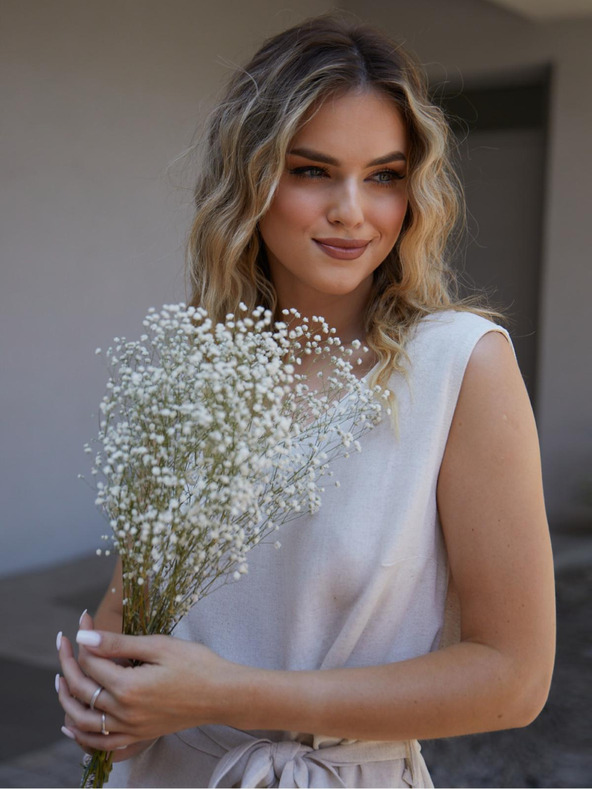 Edoti DLR106 Női mini ruha - rózsaszín OTHER