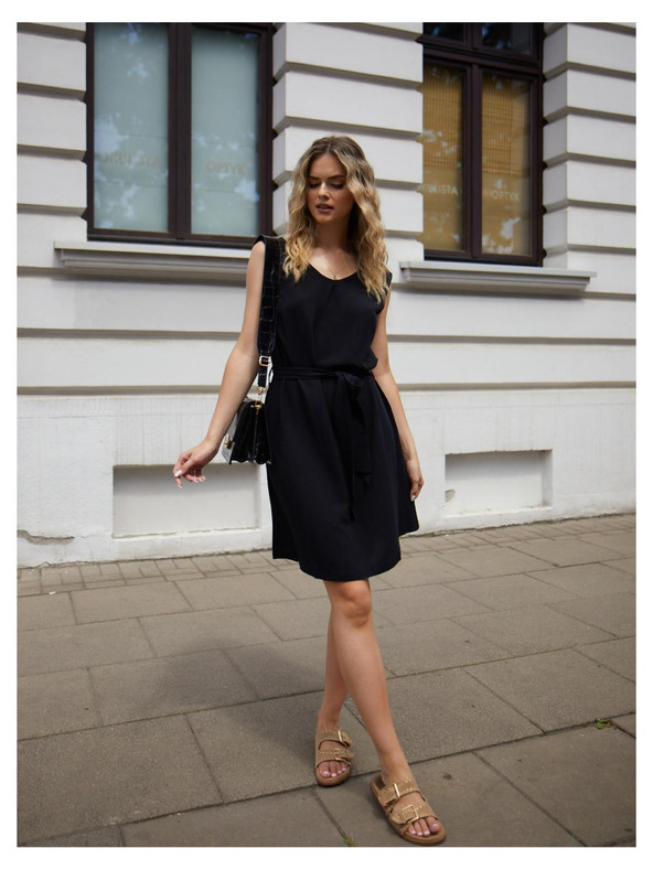 Edoti DLR106 Női mini ruha - rózsaszín OTHER