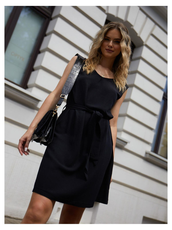 Edoti DLR106 Női mini ruha - rózsaszín OTHER