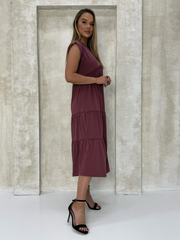 Edoti DLR106 Női mini ruha - rózsaszín OTHER