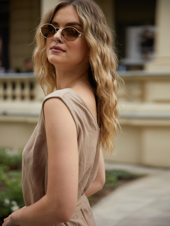 Edoti DLR106 Női mini ruha - rózsaszín OTHER