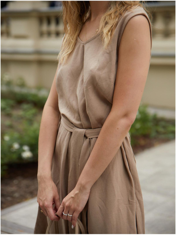 Edoti DLR106 Női mini ruha - rózsaszín OTHER