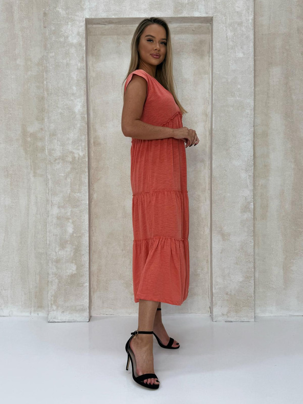 Edoti DLR106 Női mini ruha - rózsaszín OTHER