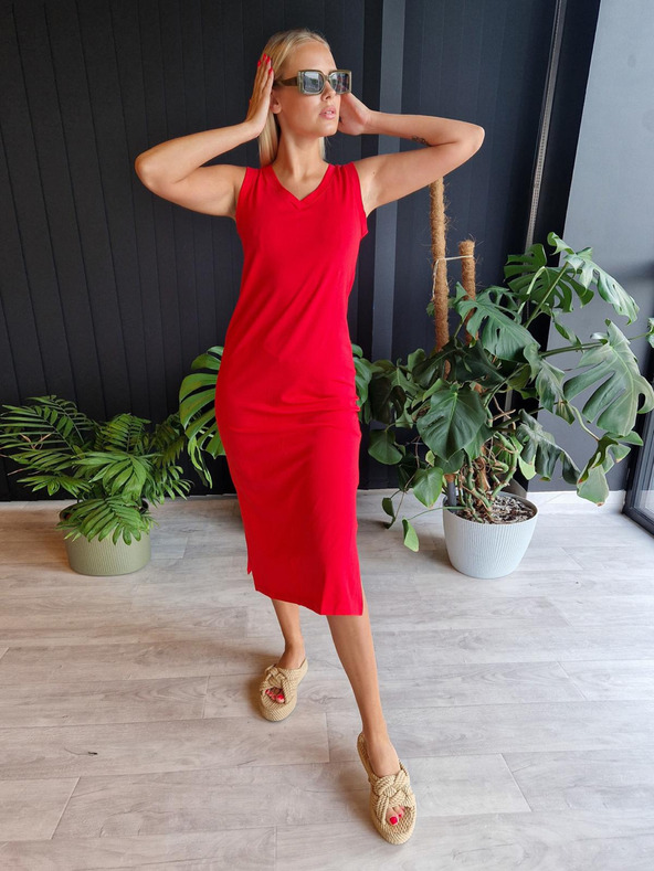 Edoti DLR106 Női mini ruha - rózsaszín OTHER