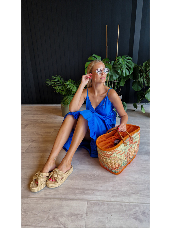 Edoti DLR106 Női mini ruha - rózsaszín OTHER