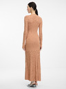 Orsay ORSAY világosbarna női maxi ruha