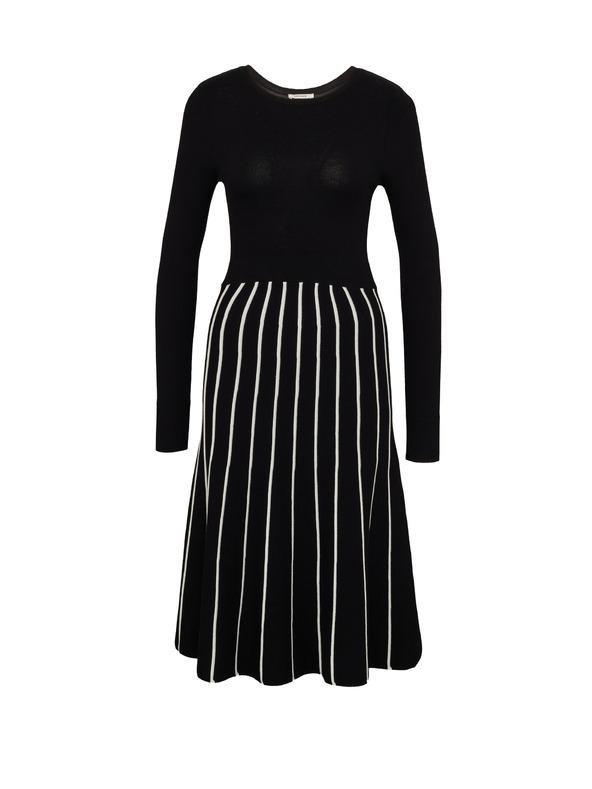 Orsay ORSAY fekete női térdig érő ruha