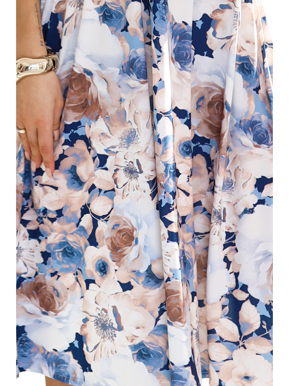 numoco Dekoltázsos rövid ujjú női ruha