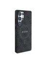 Guess PU Leather 4G Colored Ring MagSafe Zadní Kryt pro Samsung Galaxy S25 Ultra Black Telefontok
