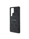 Guess PU Leather 4G Colored Ring MagSafe Zadní Kryt pro Samsung Galaxy S25 Ultra Black Telefontok