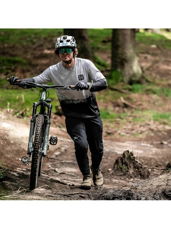 Horsefeathers Stoker kerékpáros nadrág - fekete HORSEFEATHERS