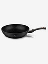 Berlingerhaus WOK serpenyő márvány bevonattal 30 cm Black Rose Collection BERLINGERHAUS