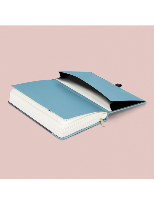 BAAGL  NOTIQUE Füzet Alfons Mucha – Luna, pontozott, 13 x 21 cm