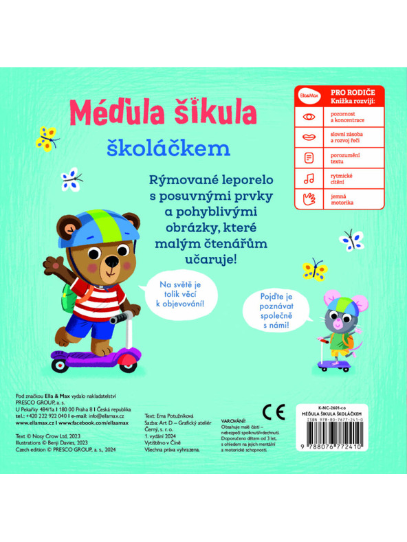 BAAGL  MACI SULI – Mozgatható elemeket tartalmazó képek