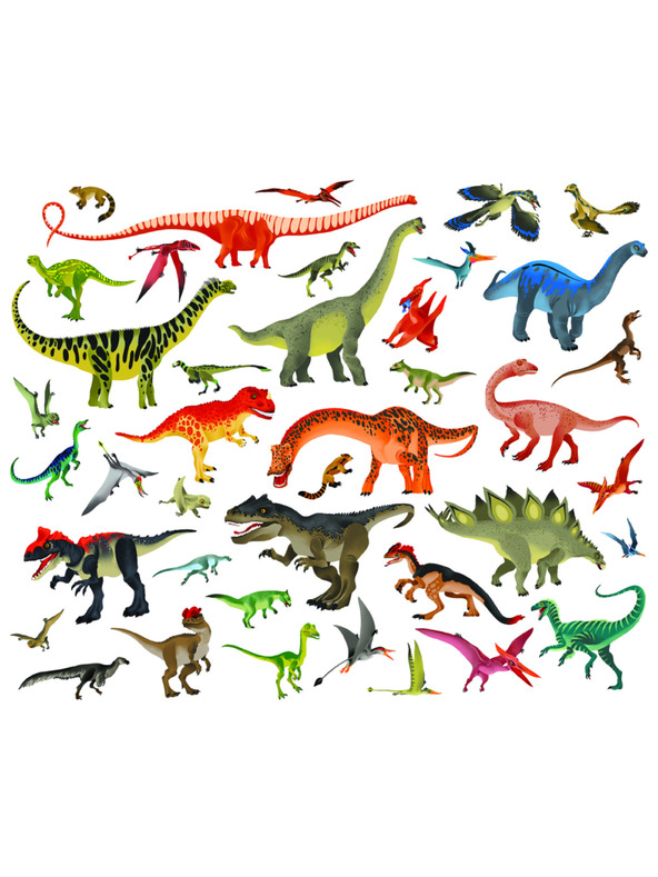 BAAGL  Olvass és ragassz – DINOSZAURUSZOK KÖZÖTT, matricás könyv